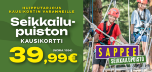 Seikkailupuisto kausikortti
