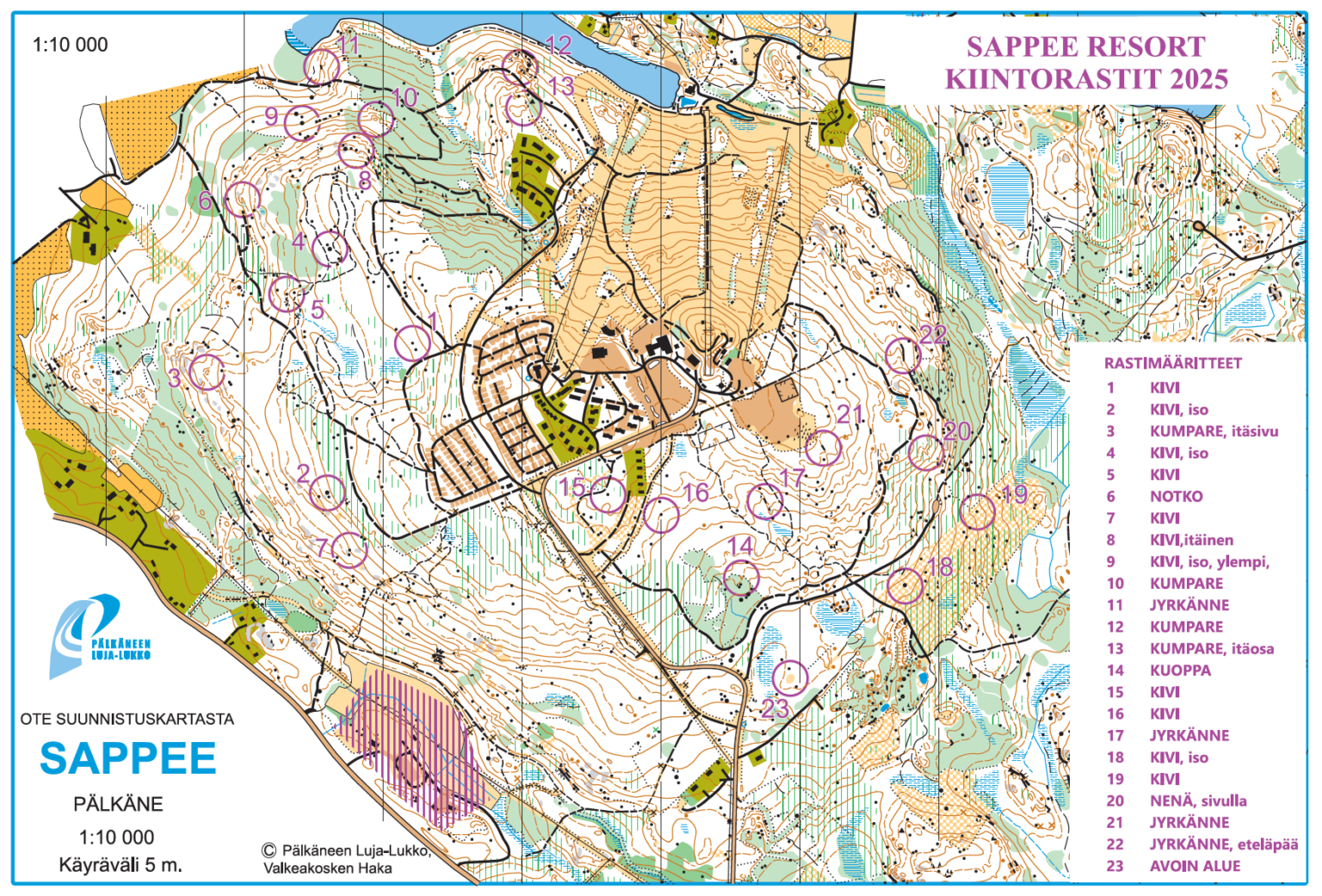 Sappee Rinteet Kiintorastit - Sappee Resort